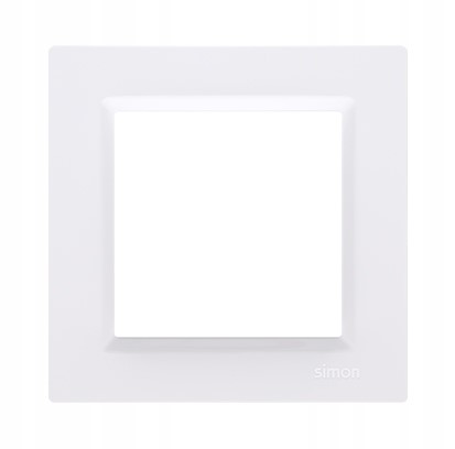 RAMKA POJEDYNCZA SIMON 10 CR1/11 BIAŁY