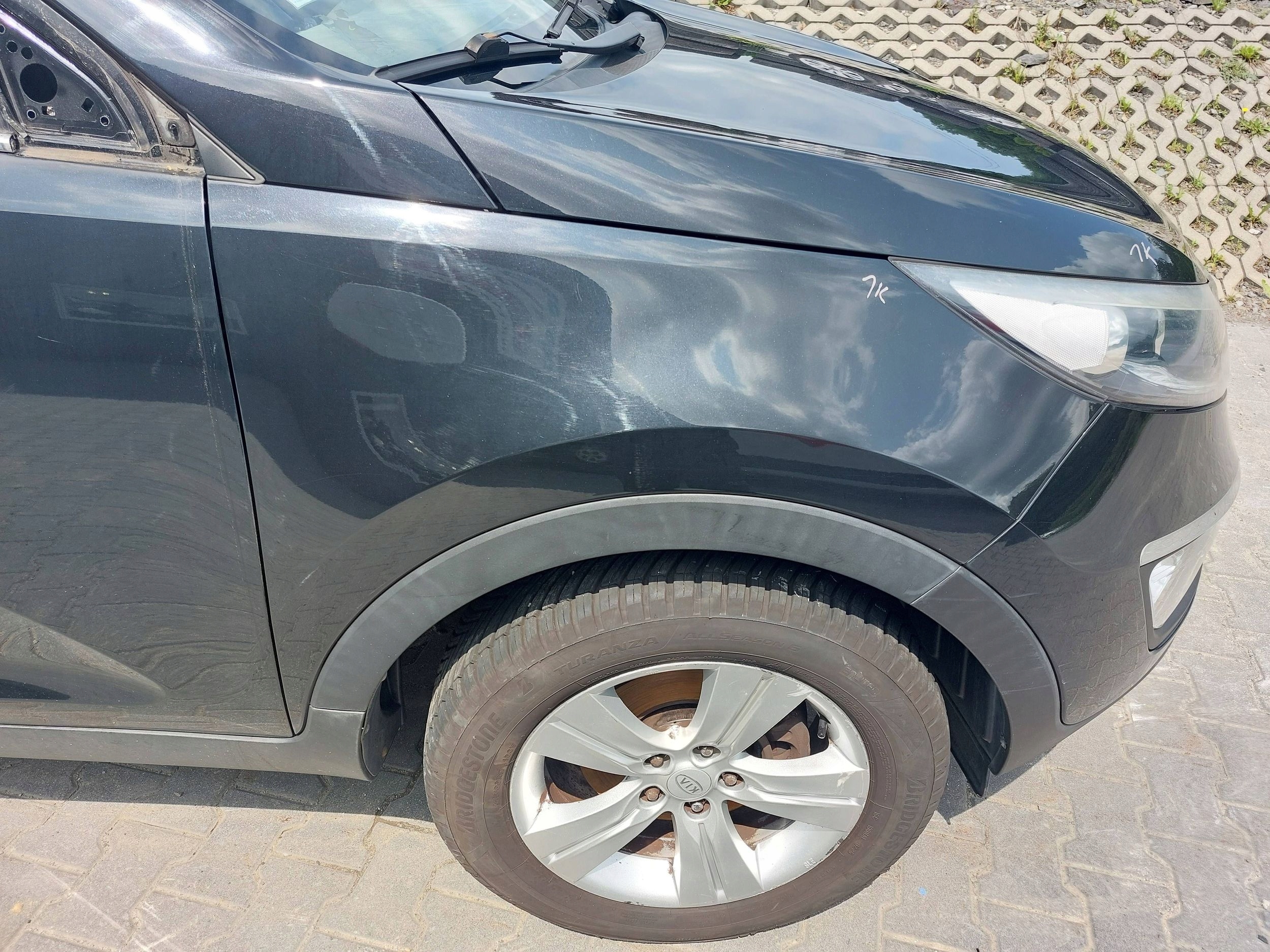 KIA SPORTAGE III 10-16r fender right front front 1K