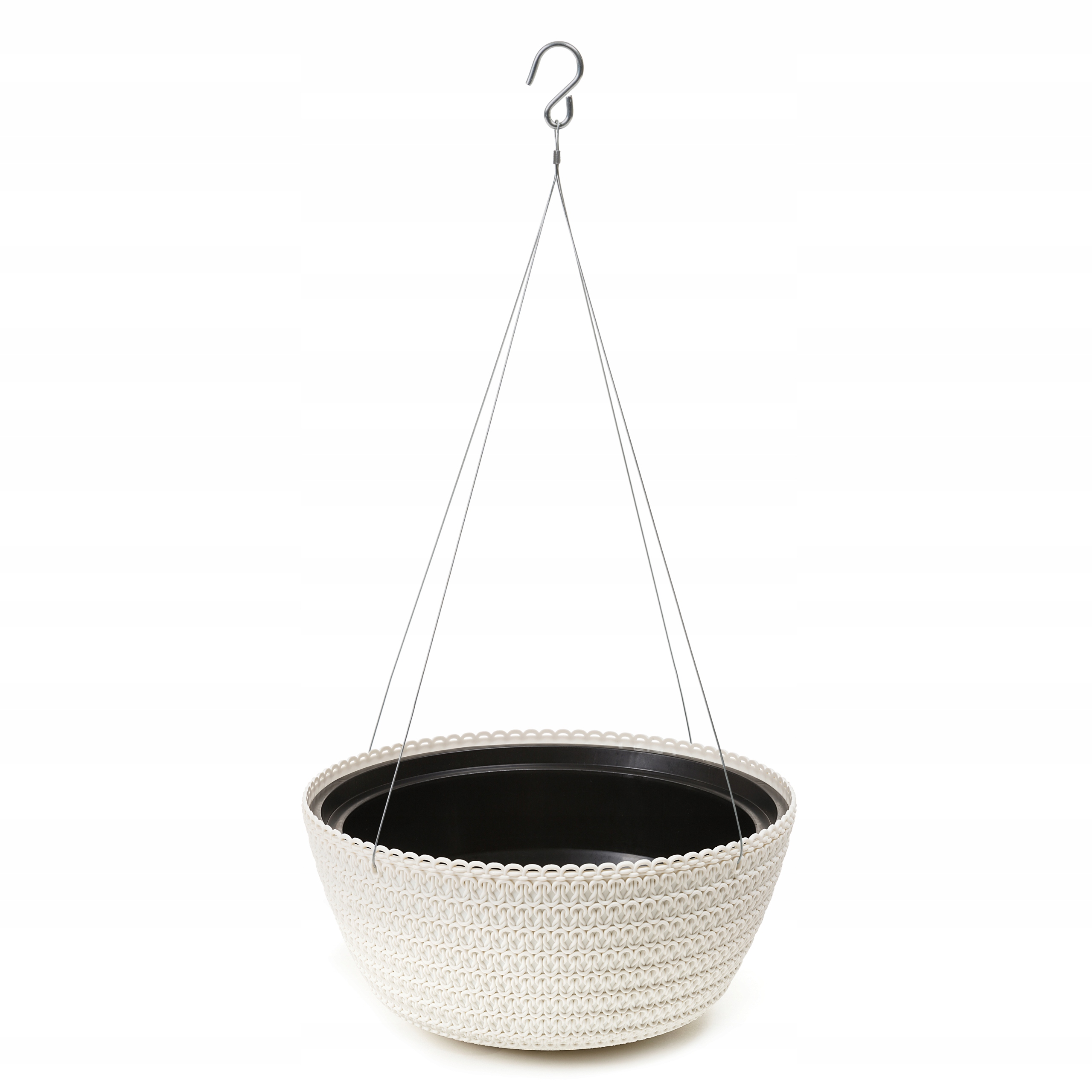 

Donica Misa Wisząca Jersey śr. 24cm kol. Kremowy