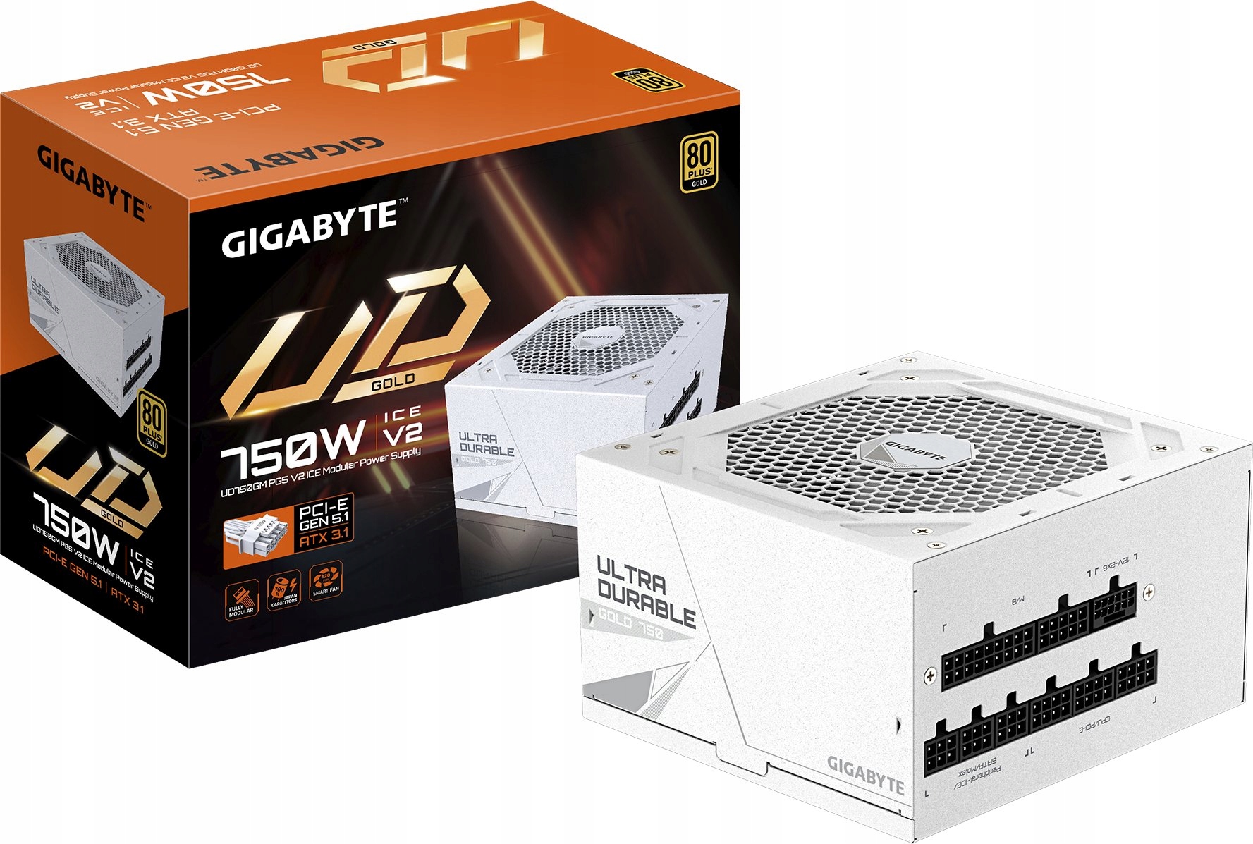 Napájací zdroj Gigabyte UD750GM 750 W 80 Plus Gold