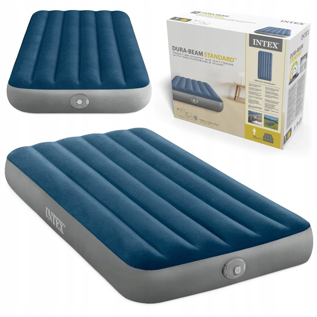 Matrace 191x99x25 cm s vestavěnou pumpou Usb Intex 64187NP