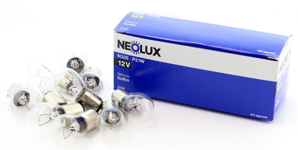 Żarówka Neolux 12V P21W BA15D N335 1 Sztuka