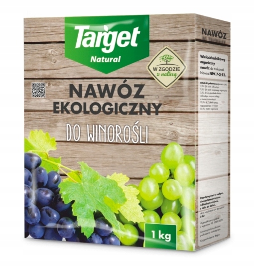 

Target Nawóz do winorośli ekologiczny 1kg