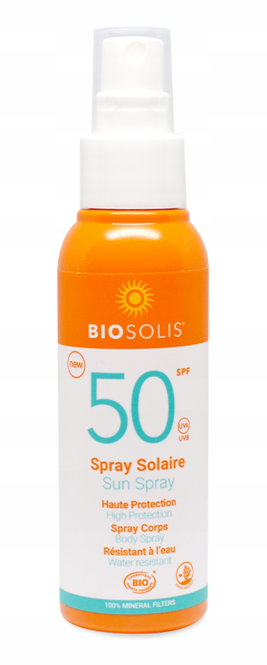 Mleczko Przeciwsłoneczne Do Ciała Spf 50+ W Sprayu Eco Biosolis