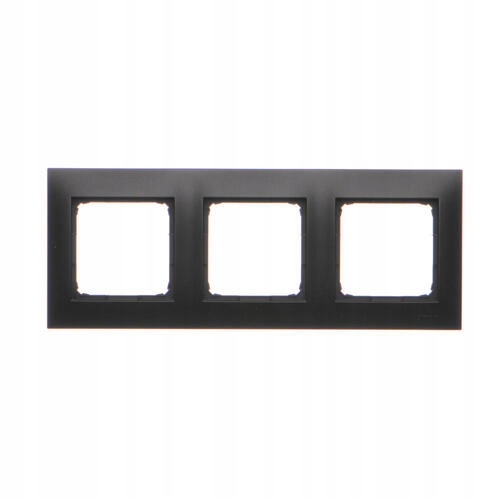 SIMON 54 RAMKA POTRÓJNA 3x CZARNY MAT DR3/49