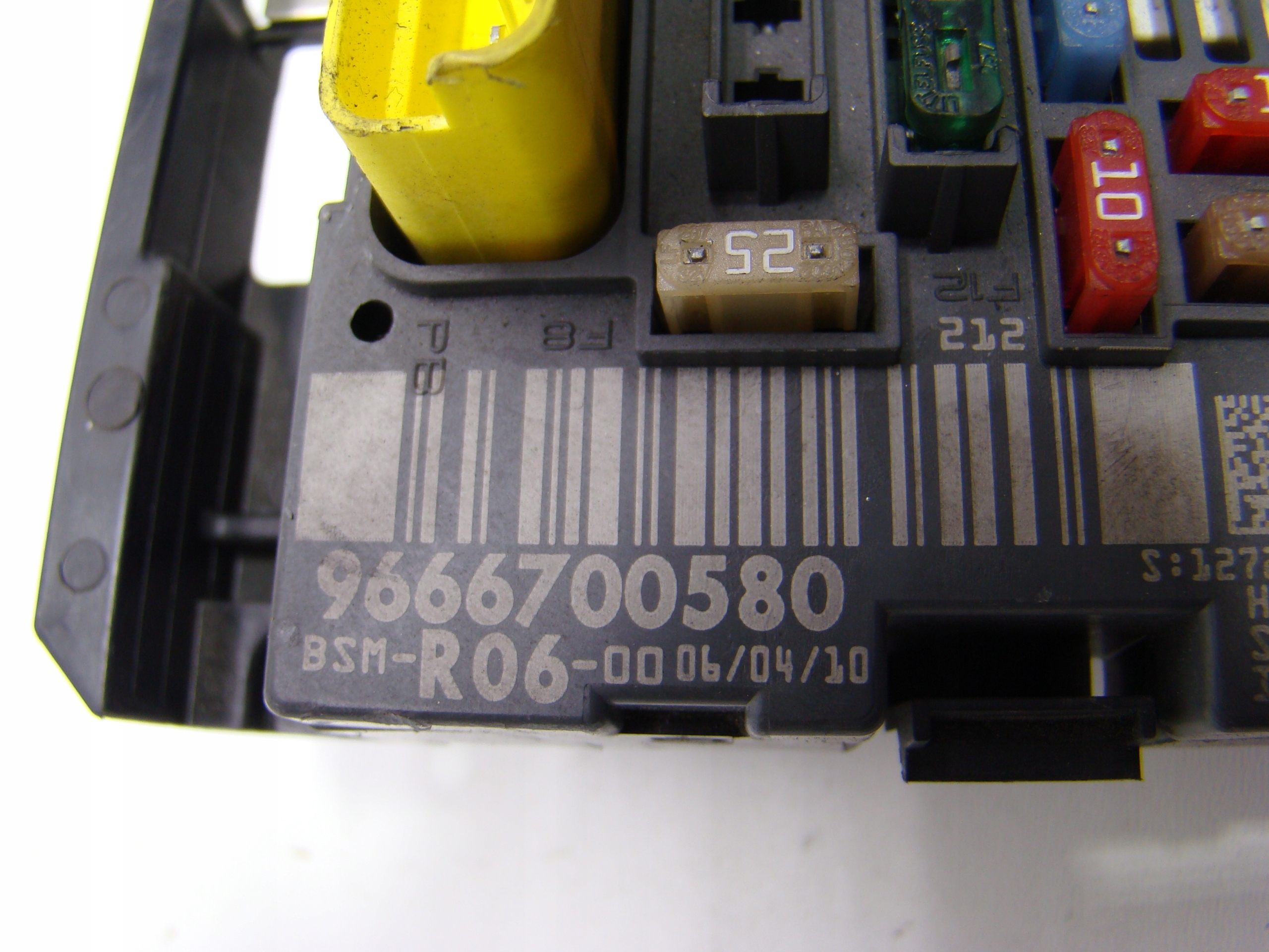 PEUGEOT CITROEN - MODUŁ, SKRZYNKA BSM 9666700580 R06 Producent części Delphi