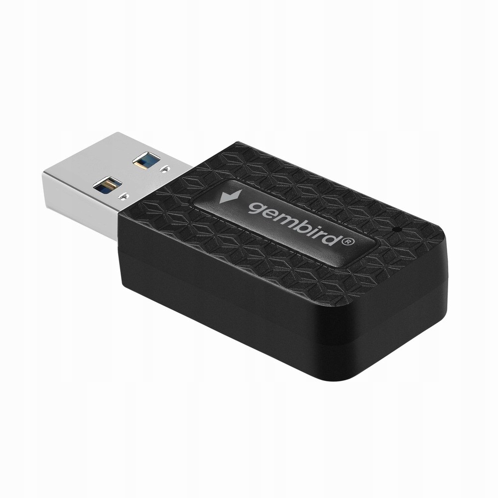 Gembird Karta sieciowa bezprzewodowa dwupasmowa Usb Wi-Fi AC1300