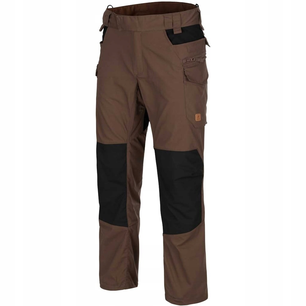 Pánské trekové kapsáče kalhoty Helikon-Tex Pilgrim Brown Earth/Black L