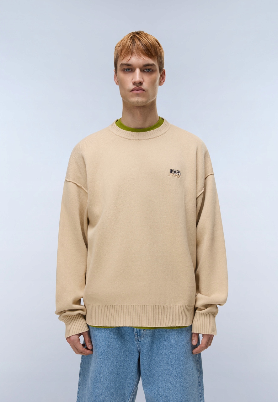 Napapijri Pánský svetr Optical NA4G43 Mojave Des M