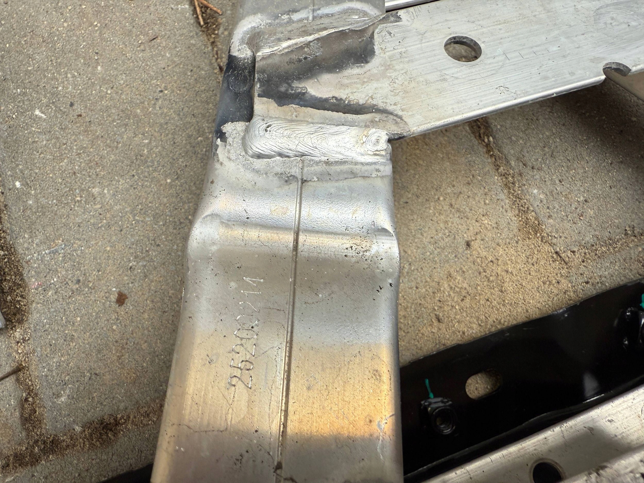 BMW X3 G45 front body wall front pillar front