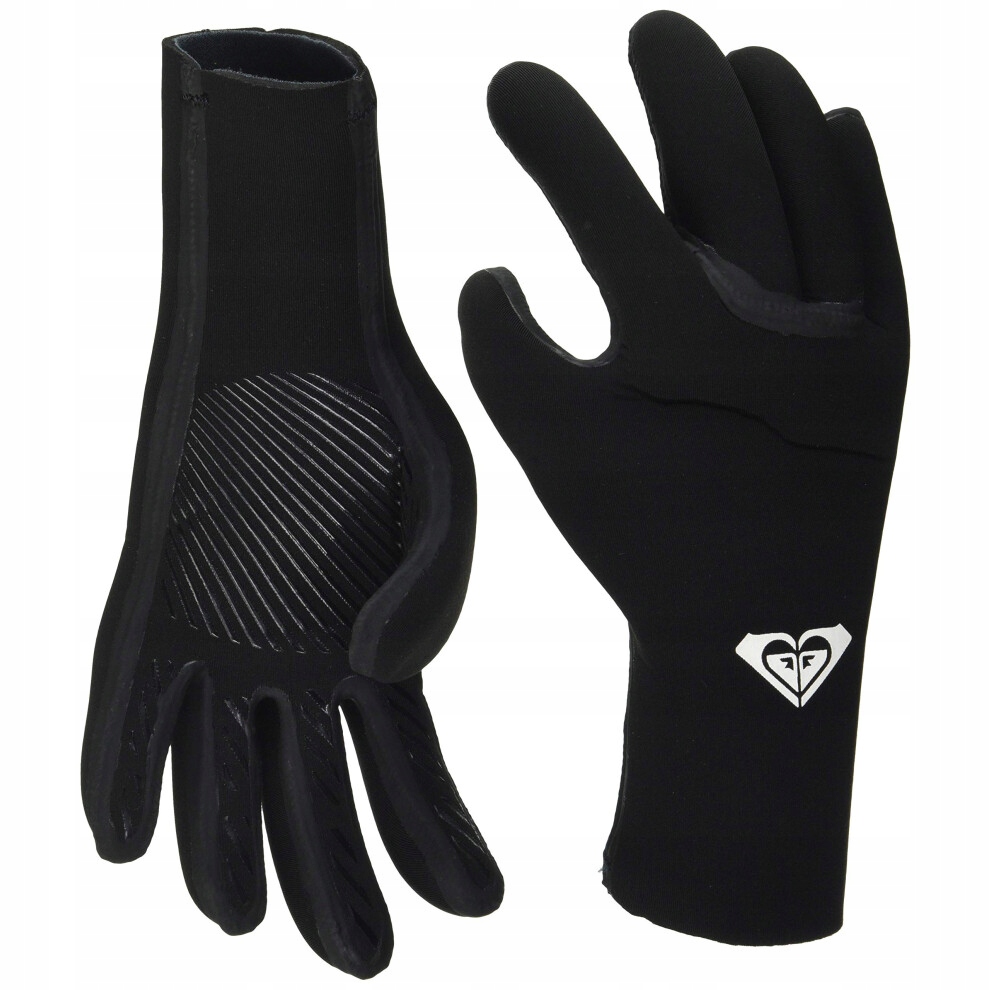 Dámské Mořské Rukavice Roxy 3 MM Syncro Neoprenové Černé Xxs