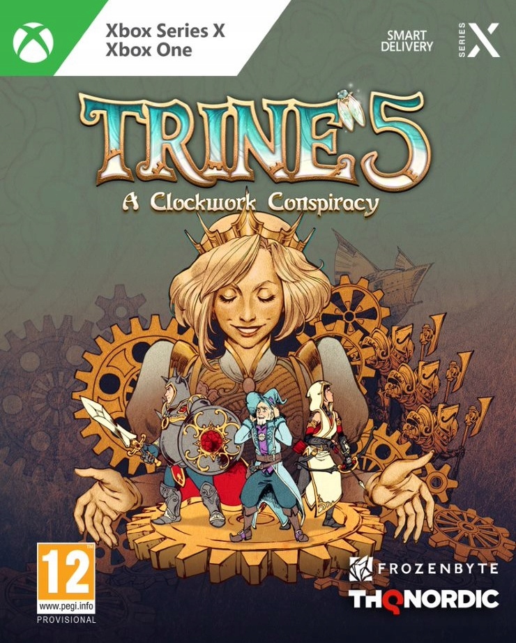 Trine 5: A Clockwork Conspiracy Xbox One Series X platformówka na dwóch