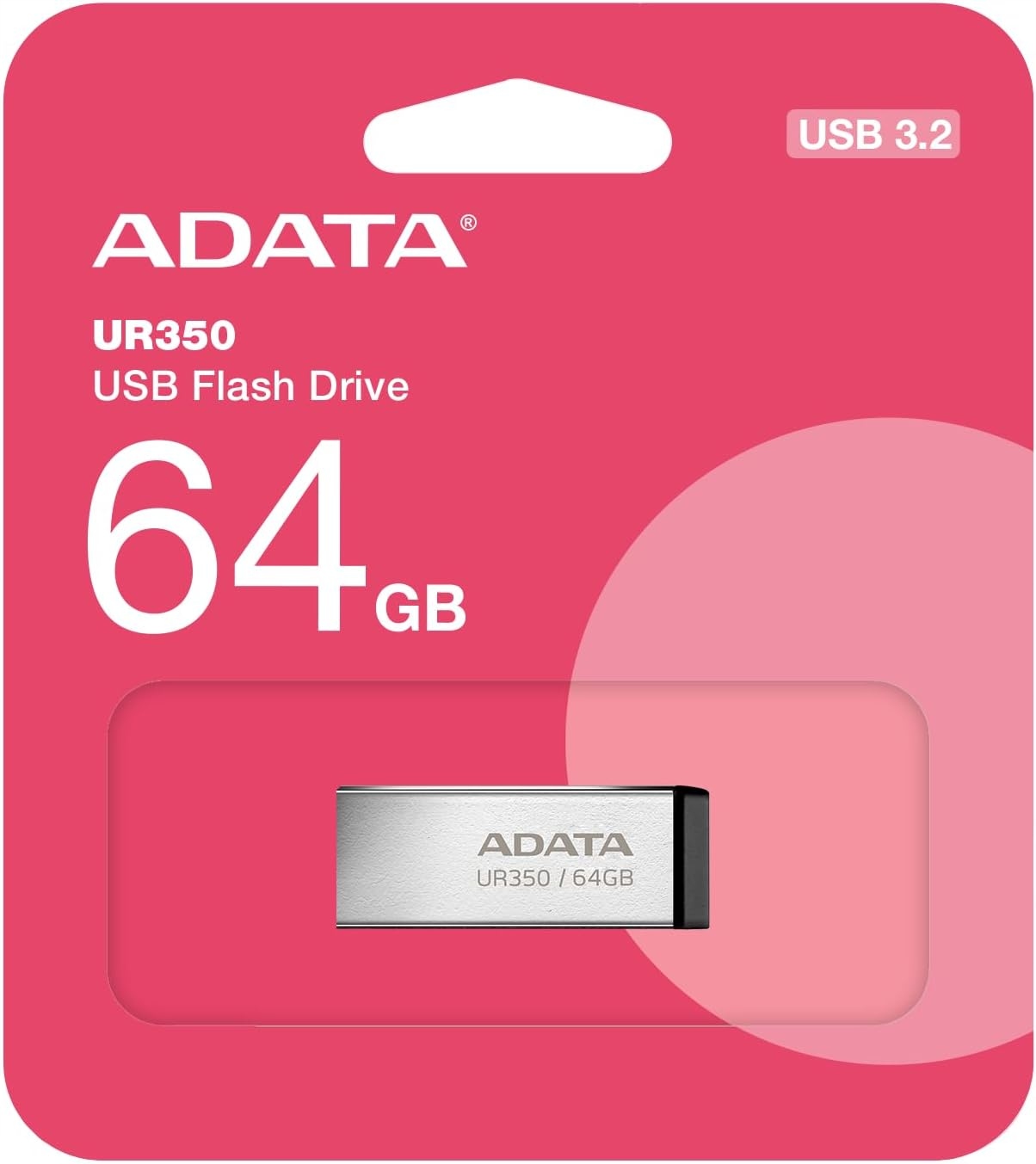 2 x Adata UR350-64G-RSR/BK pendrive 64GB UR350 Pendrive
