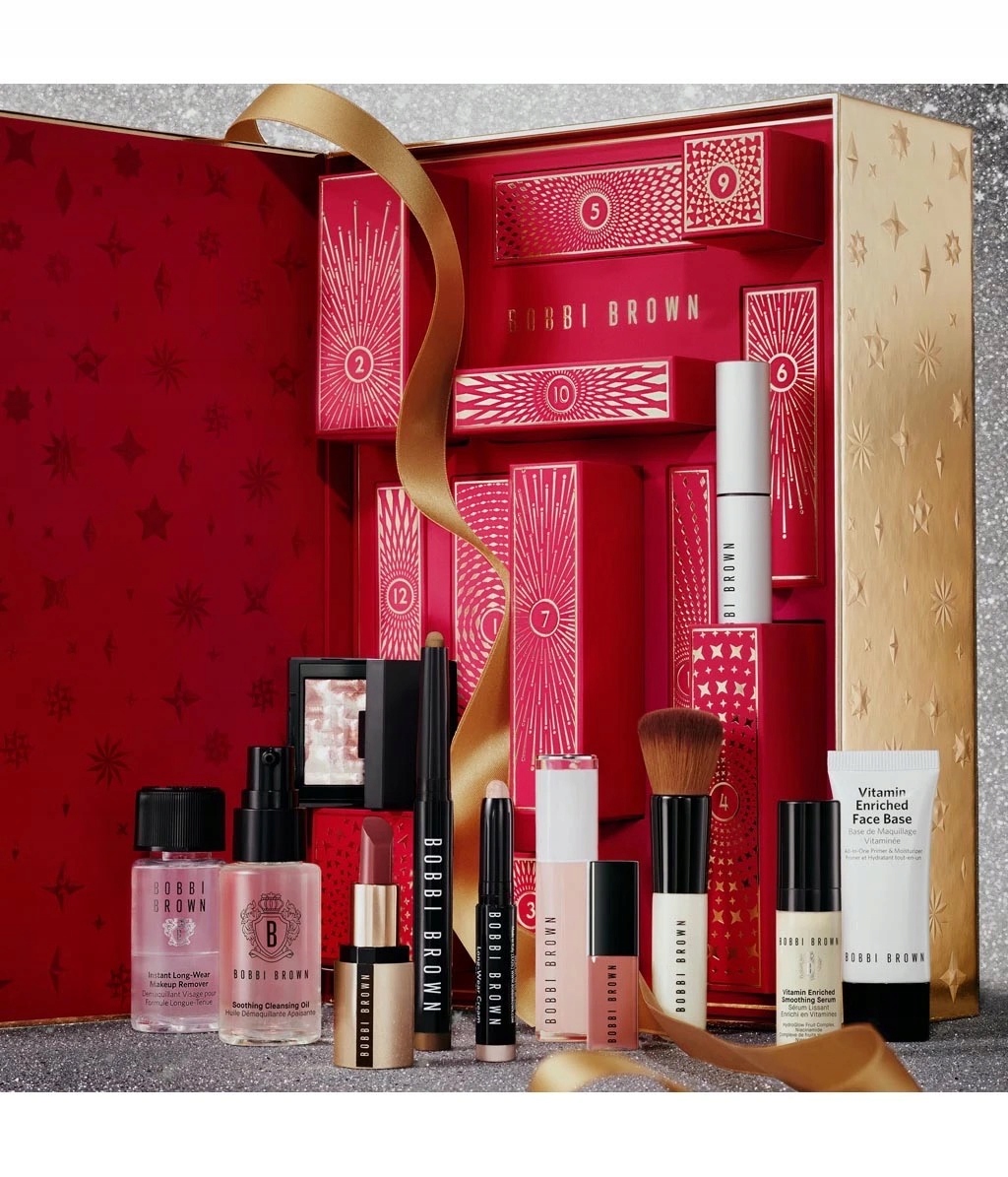 Адвент-календарь Bobbi Brown 12 Days of Glow, 12 средств для макияжа и ухода — фото 2