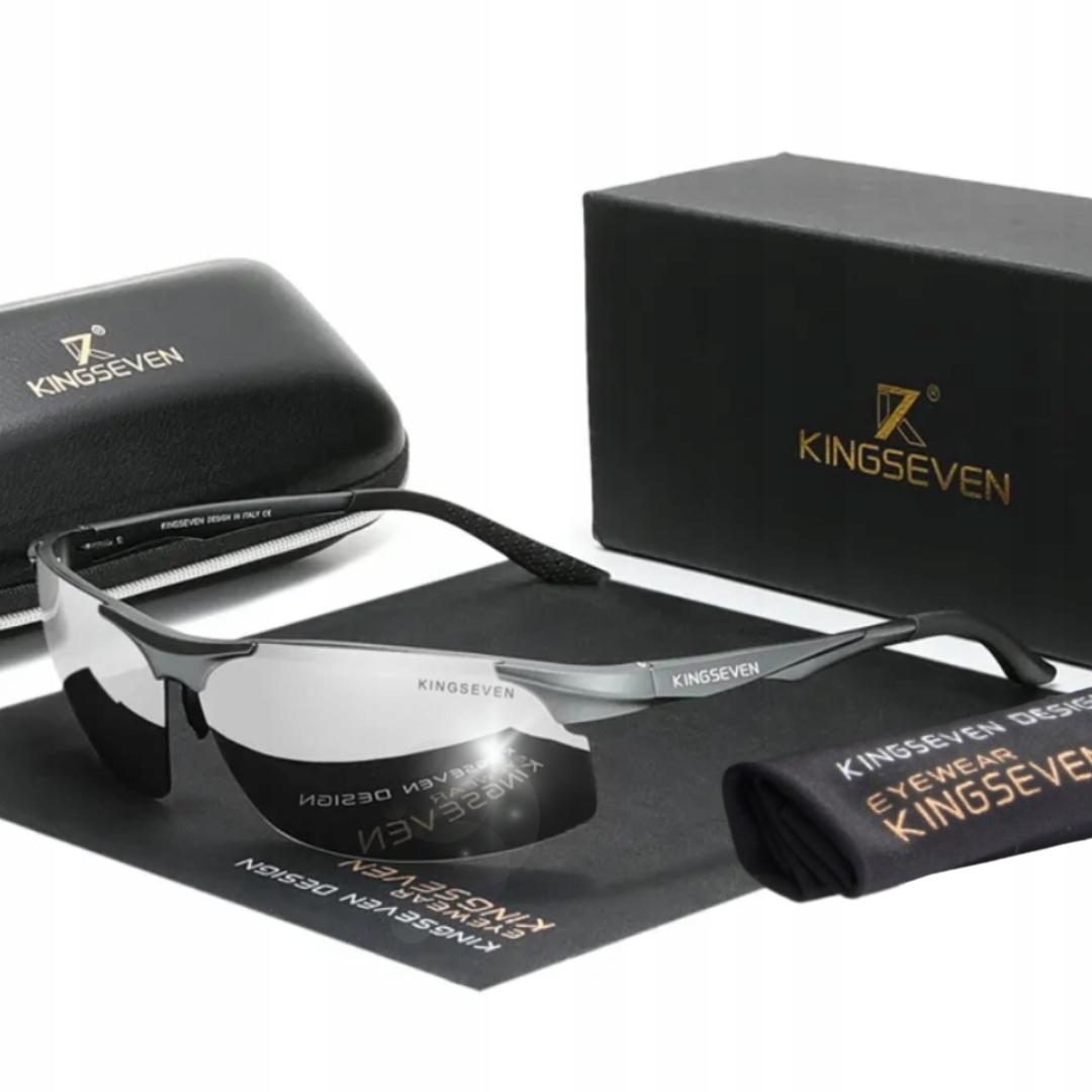 Okulary Rowerowe Przeciwsłoneczne Polaryzacyjne Kingseven 9126 Ms Etui