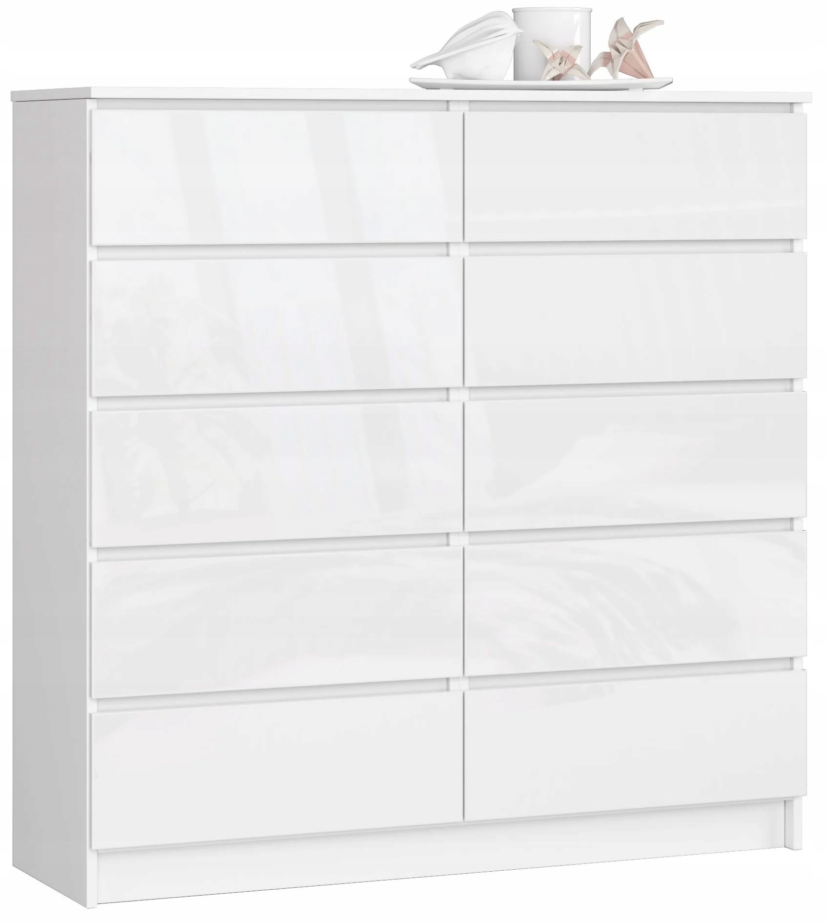 KOMODA K120 10SZ CLP PK BIAŁY POŁYSK