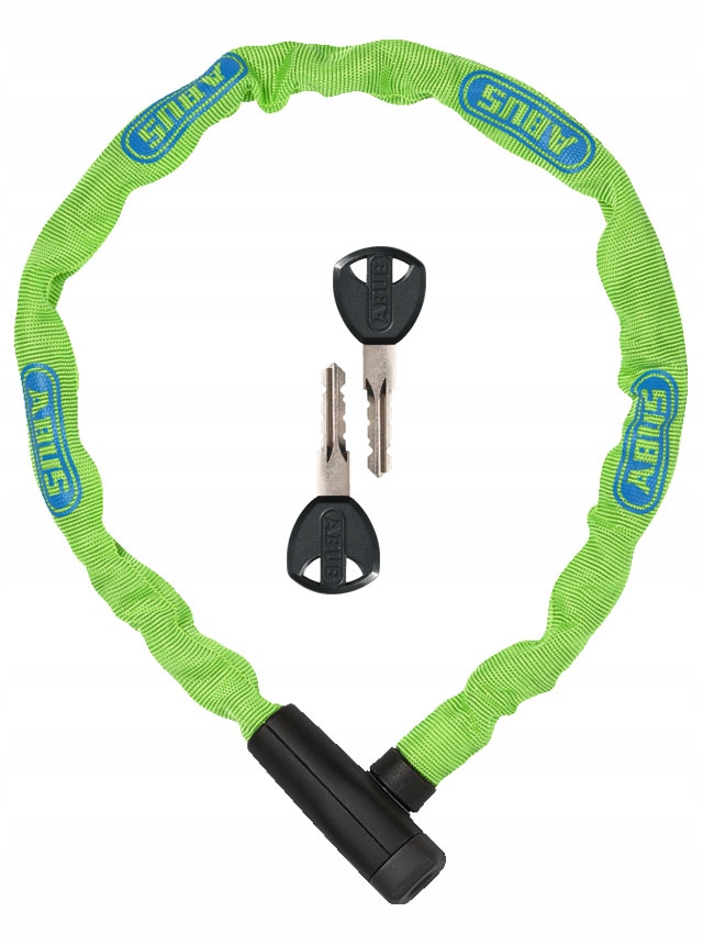Zámek na kolo řetězový Abus 5805K/75 Steel O Chain Lime