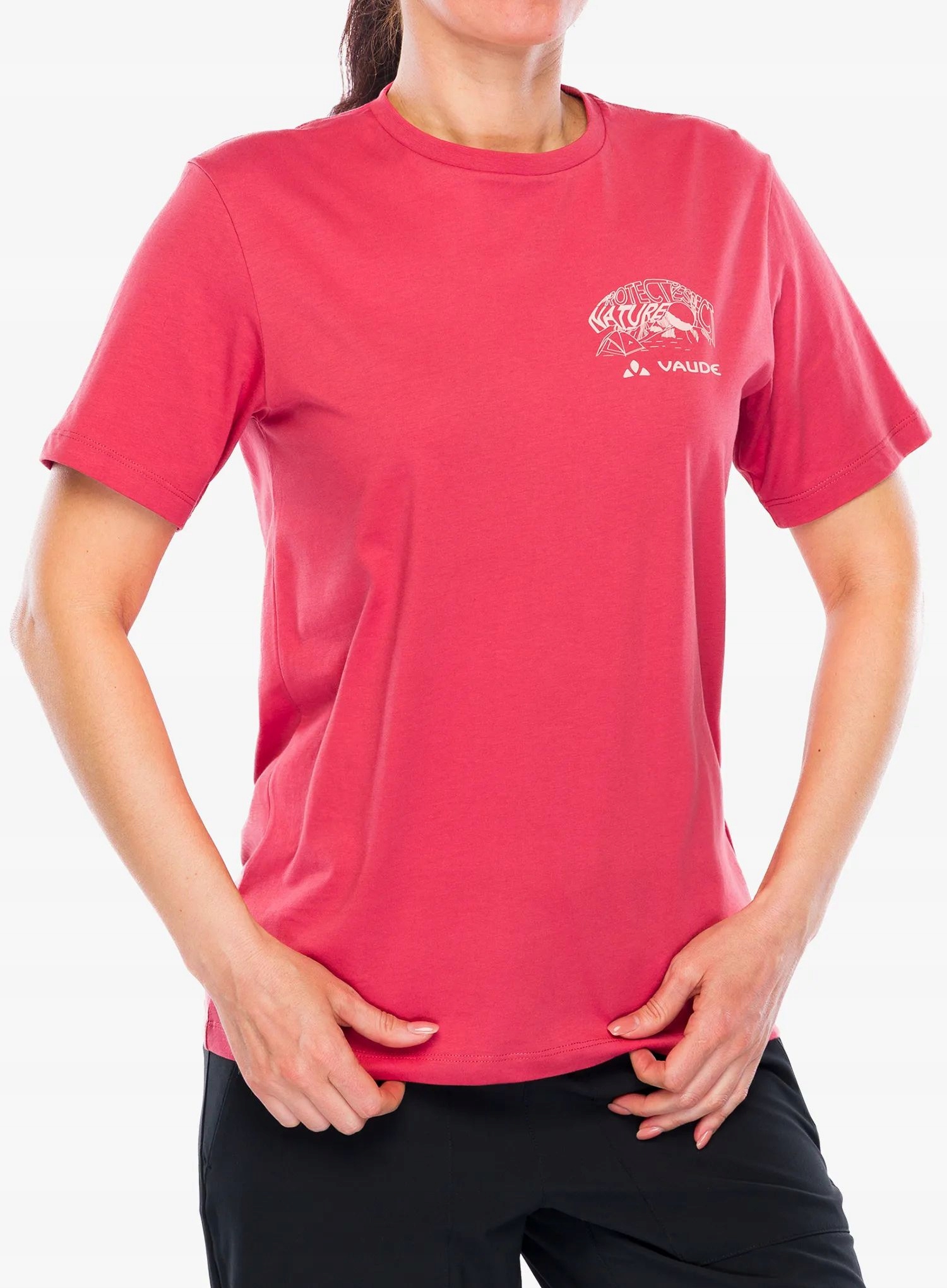 Dámské bavlněné tričko Vaude Spirit T-Shirt II brick 42 (L)