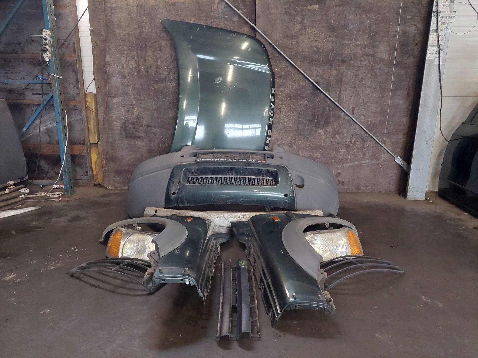 complete front bonnet bumper light fender LAND ROVER FREELANDER 961