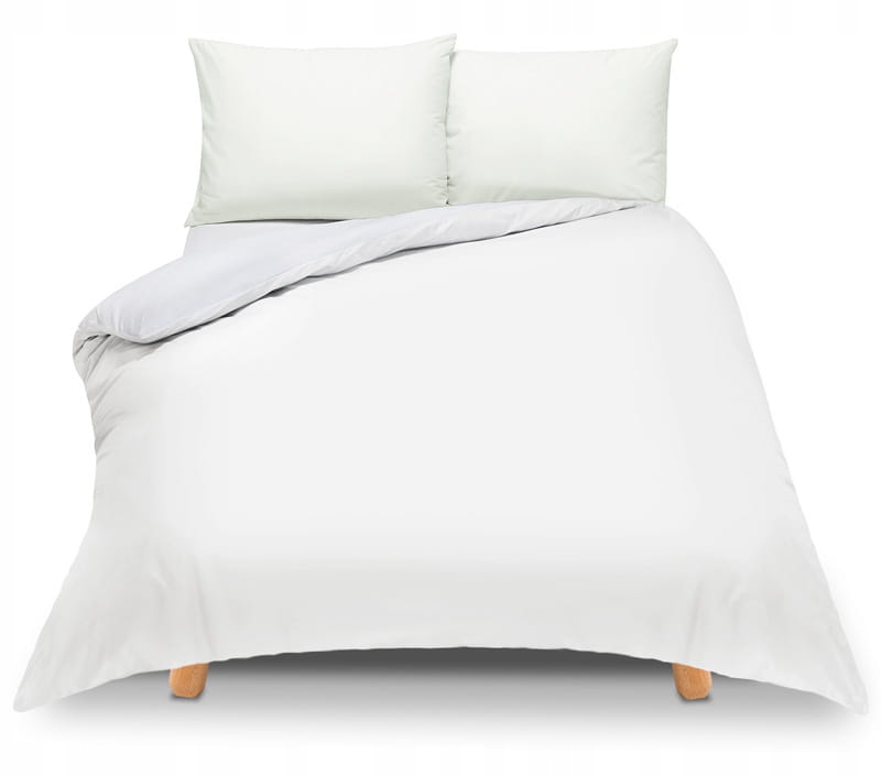 Komplet Pościeli BIAŁA GŁADKA MIKROFIBRA 240X240CM Marka inna