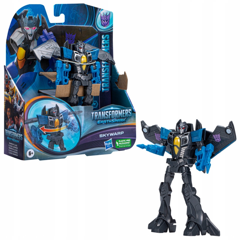 

Transformers Earthspark Warrior Skywarp F6726