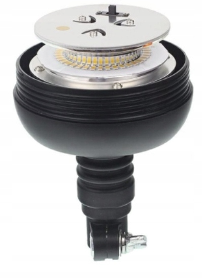 LAMPA OSTRZEGAWCZA LED KOGUT ELASTYCZNY 12-24V FLEX NA TRZPIEŃ LED ! Producent części GMP