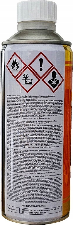 Preparat do Czyszczenia Wtrysków TEC2000 Diesel Pojemność opakowania 375 ml