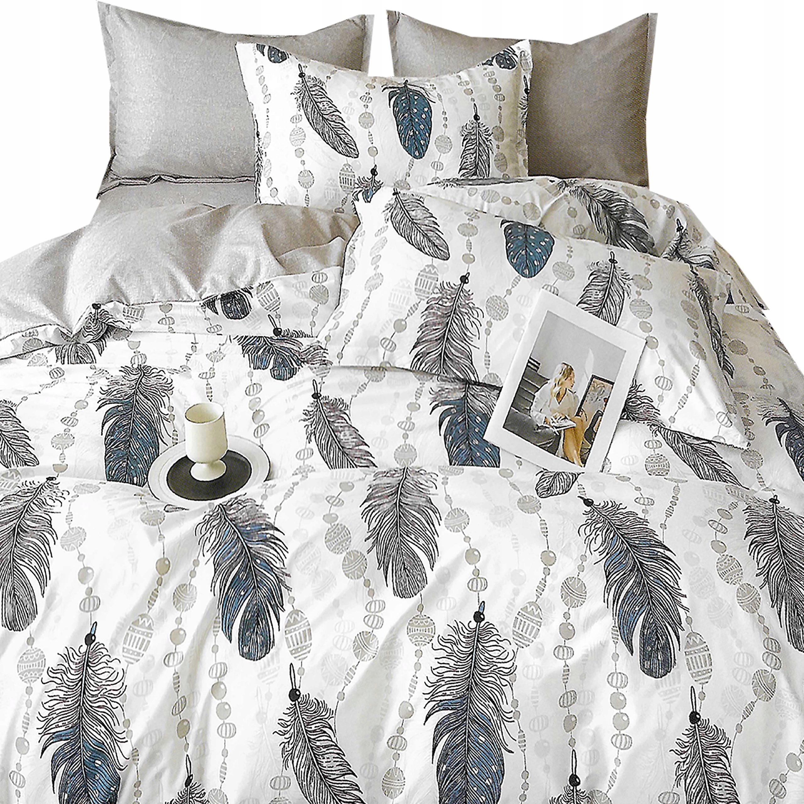 Pościel Flanelowa 2x Poszewka Flanela 200x220