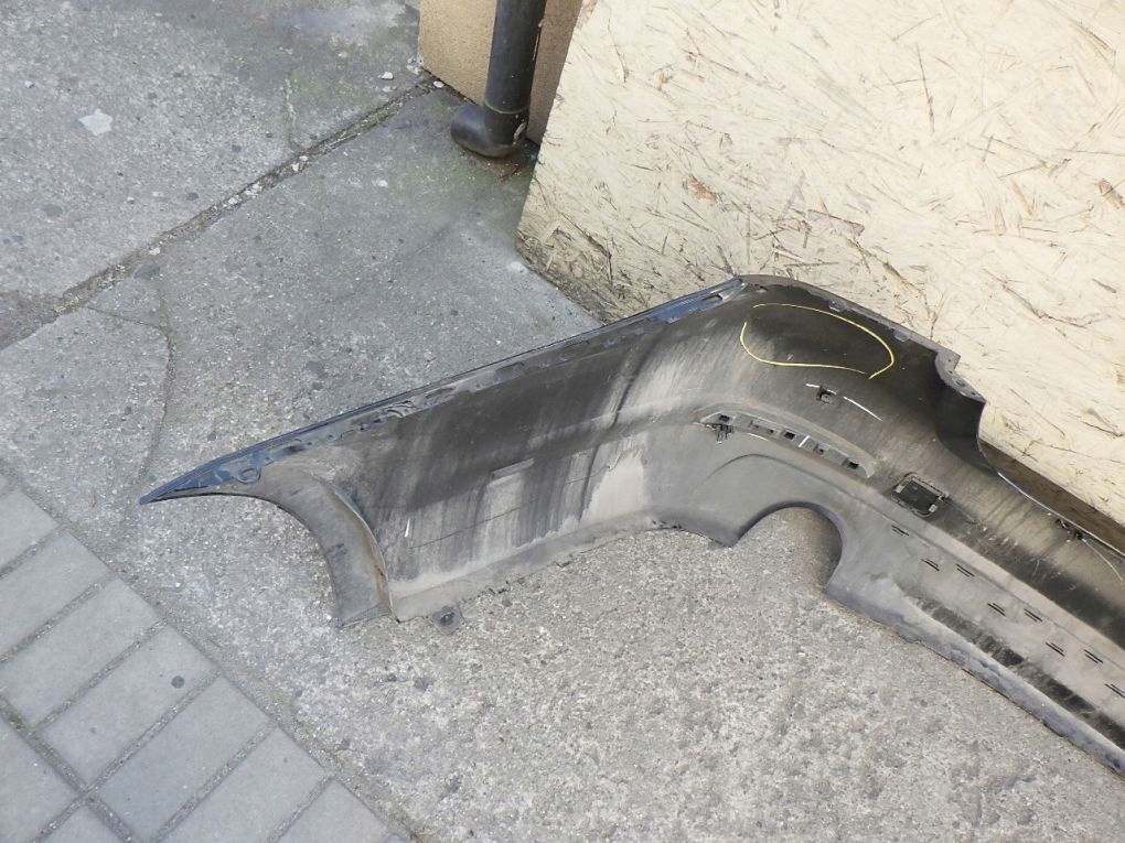 BMW 5 G30 sedan 2017- bumper rear