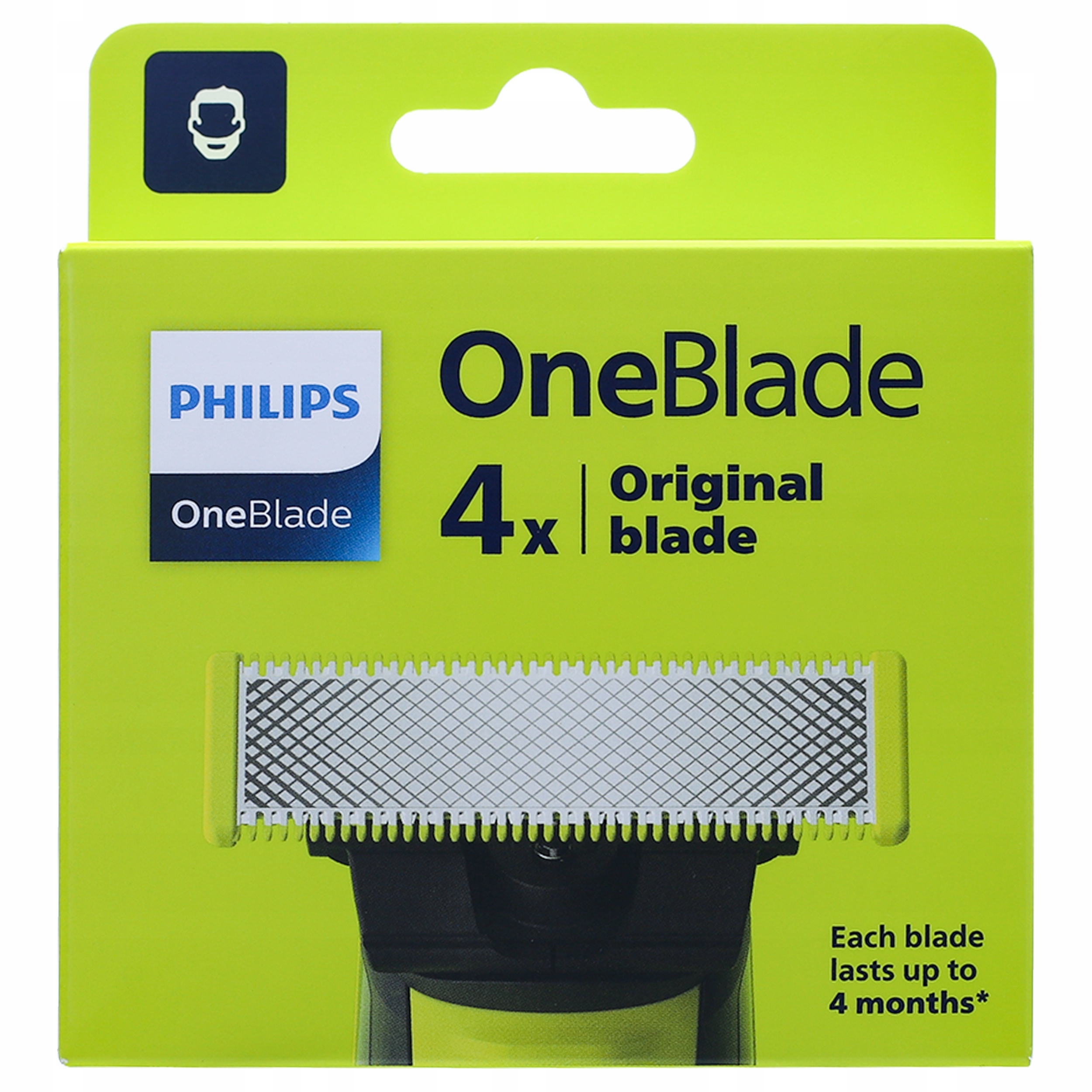 Ostrza Wymienne Philips QP240/50 One Blade 4 Szt Nowe Oryginalne