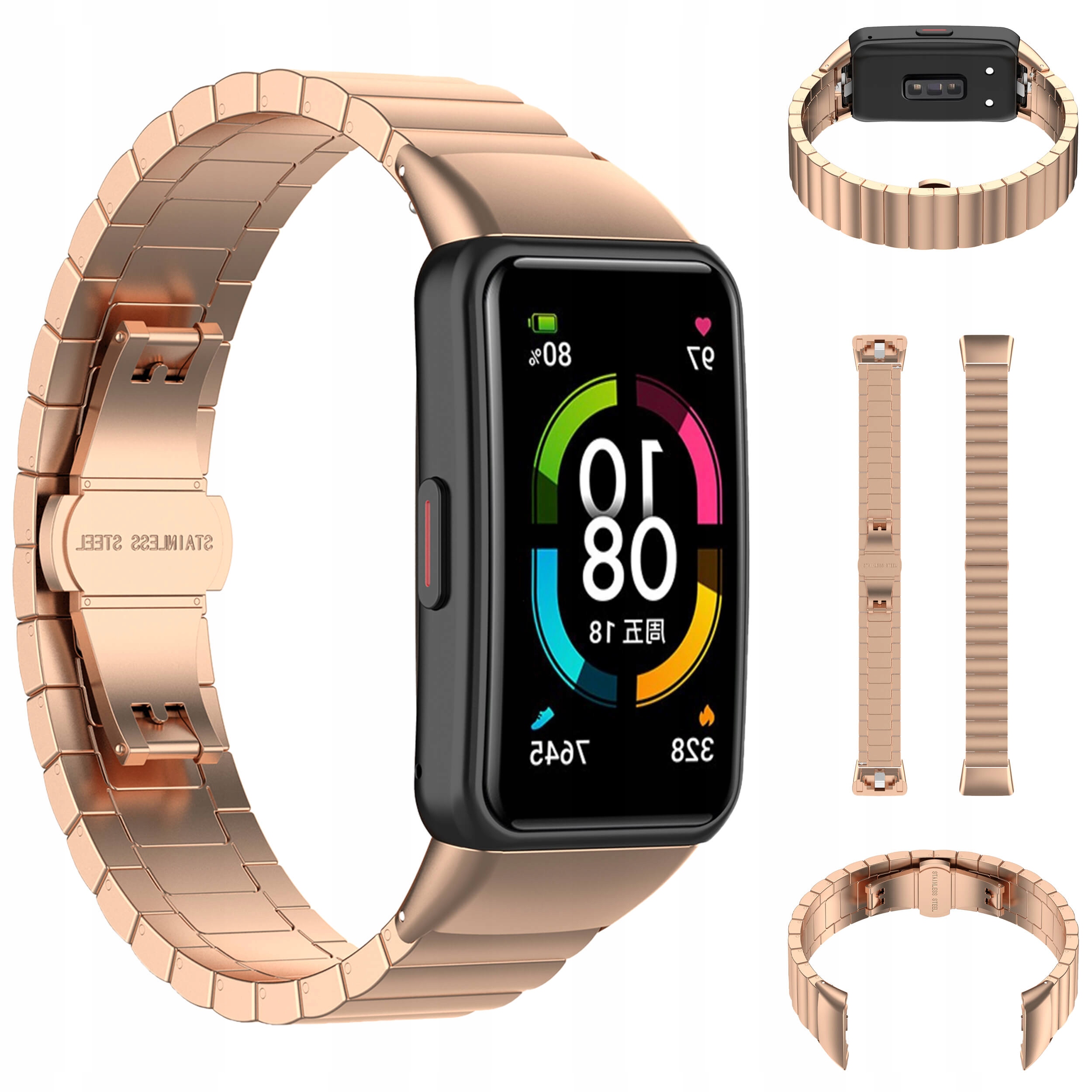 

Bransoleta stalowa do Huawei Band 6