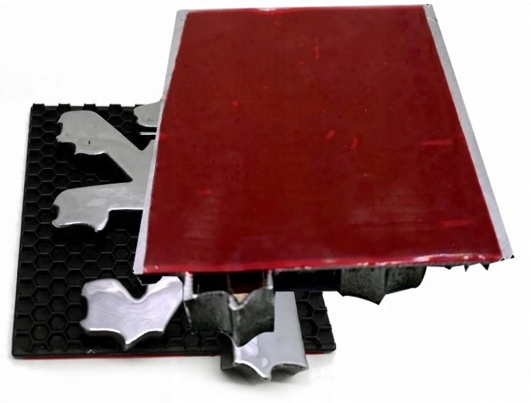 

Peugeot znaczek emblemat kwadrat duży 98x88mm