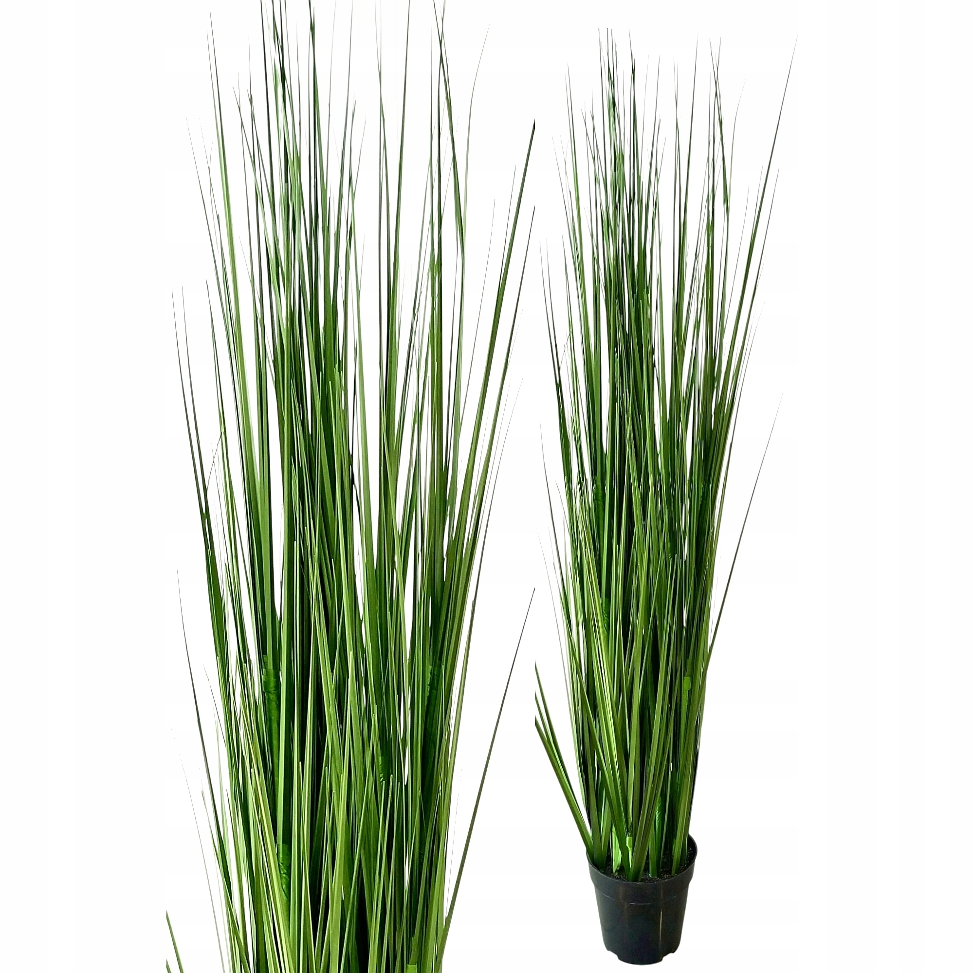 Umělá Tráva V Květináči Vysoká Ozdobná Rostlina 120 cm Dekorativní Fejka