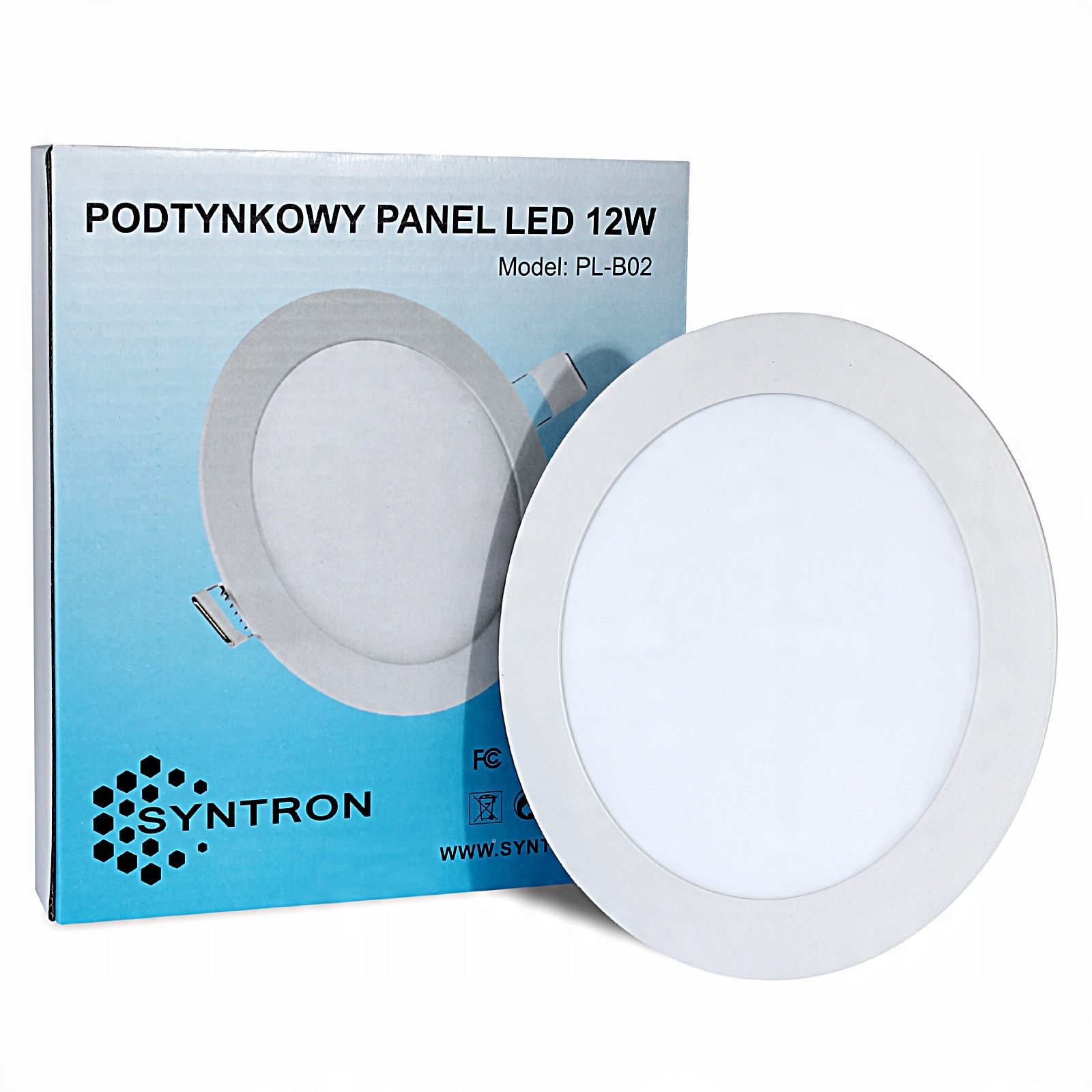 

Panel Led Podtynkowy Plafon Sufitowy 12W 3 Barwy