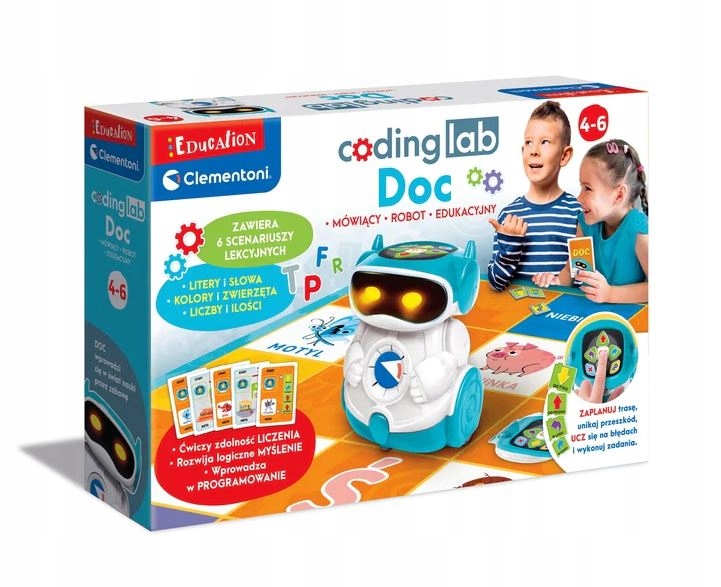 

Edukacyjny Robot Doc Clementoni 50730