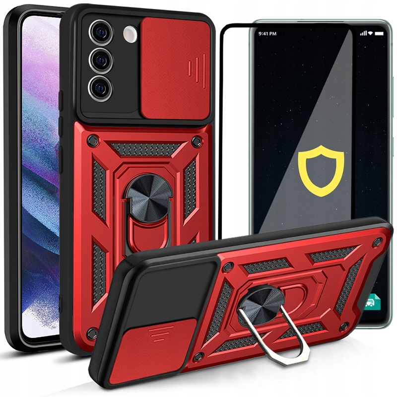 

Etui Pancerne Camring Do Galaxy S21 Fe Szkło