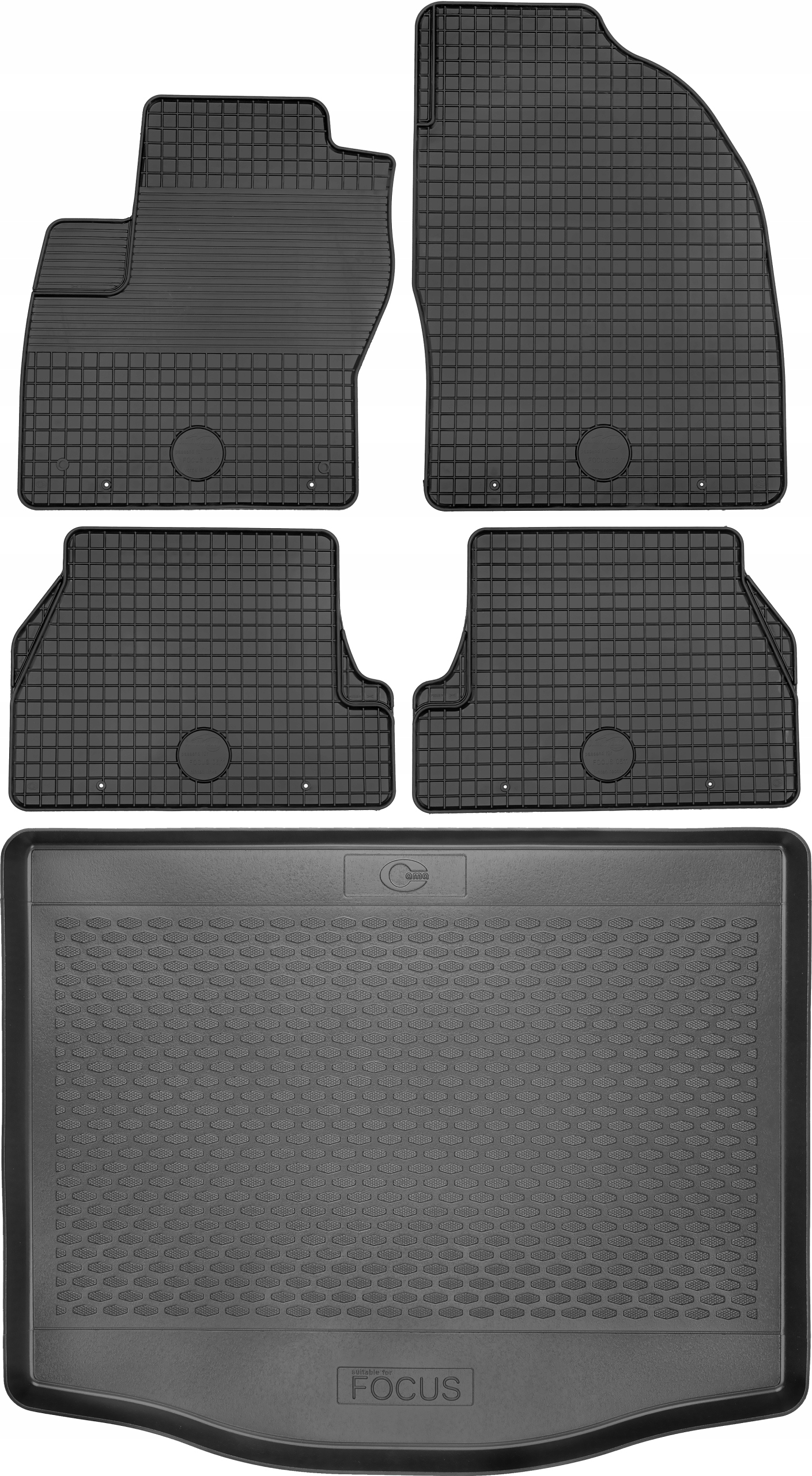 

Chodniki gumowe do Ford Focus III Hb 2011-2018