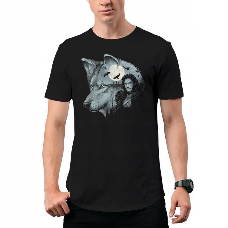 

Koszulka T-Shirt John Snow Got Gra o Tron 2XL