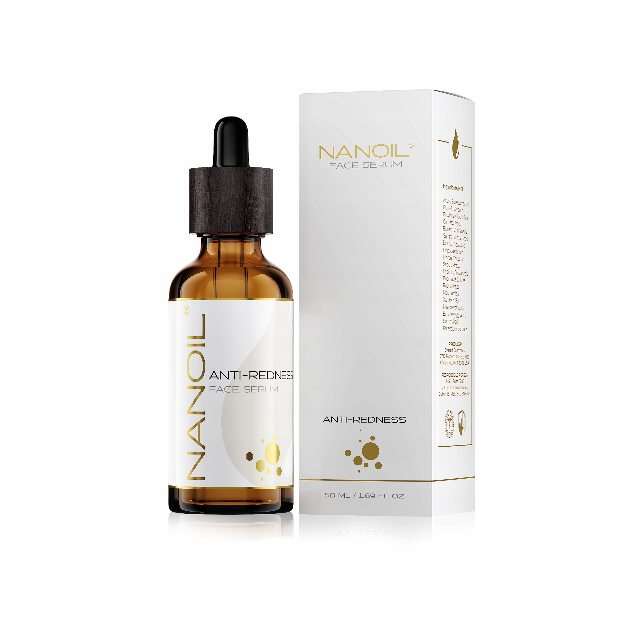 Nanoil sérum proti zarudnutí pleti 50 ml