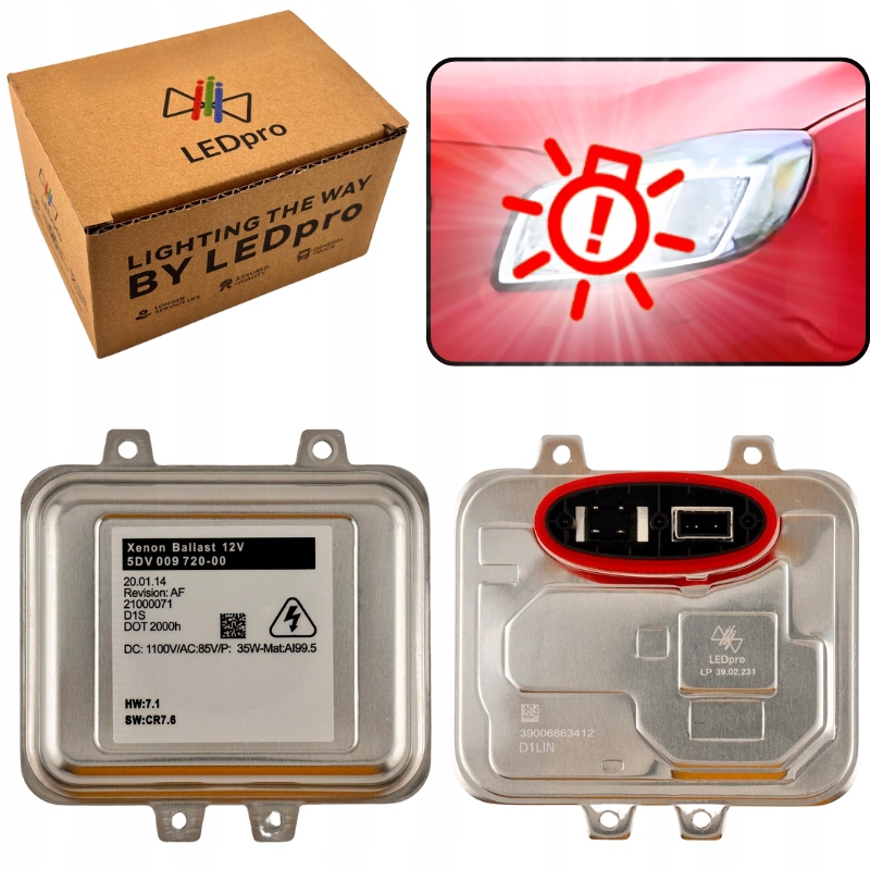 Měnič Napětí Opel Insignia 5DV009720-00 bez chyby žárovky jako originál