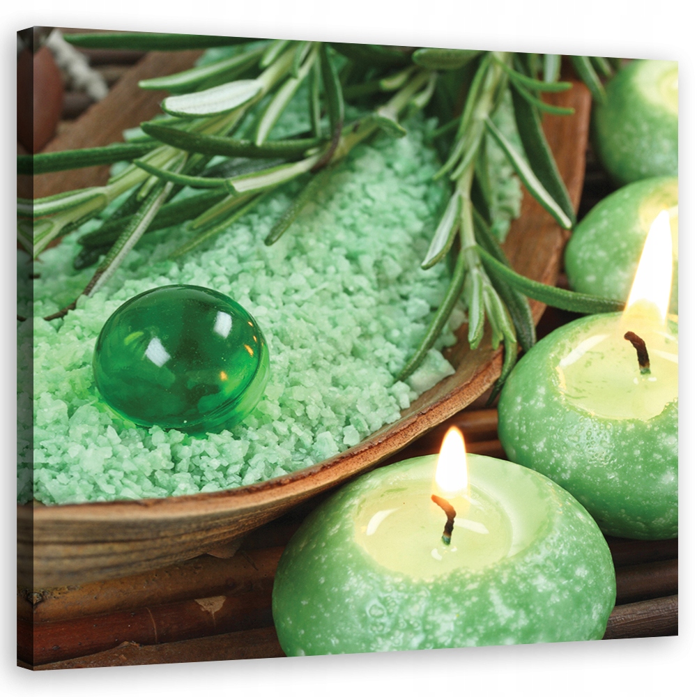 Obraz na plátně, Zen Spa Wellness 60x60