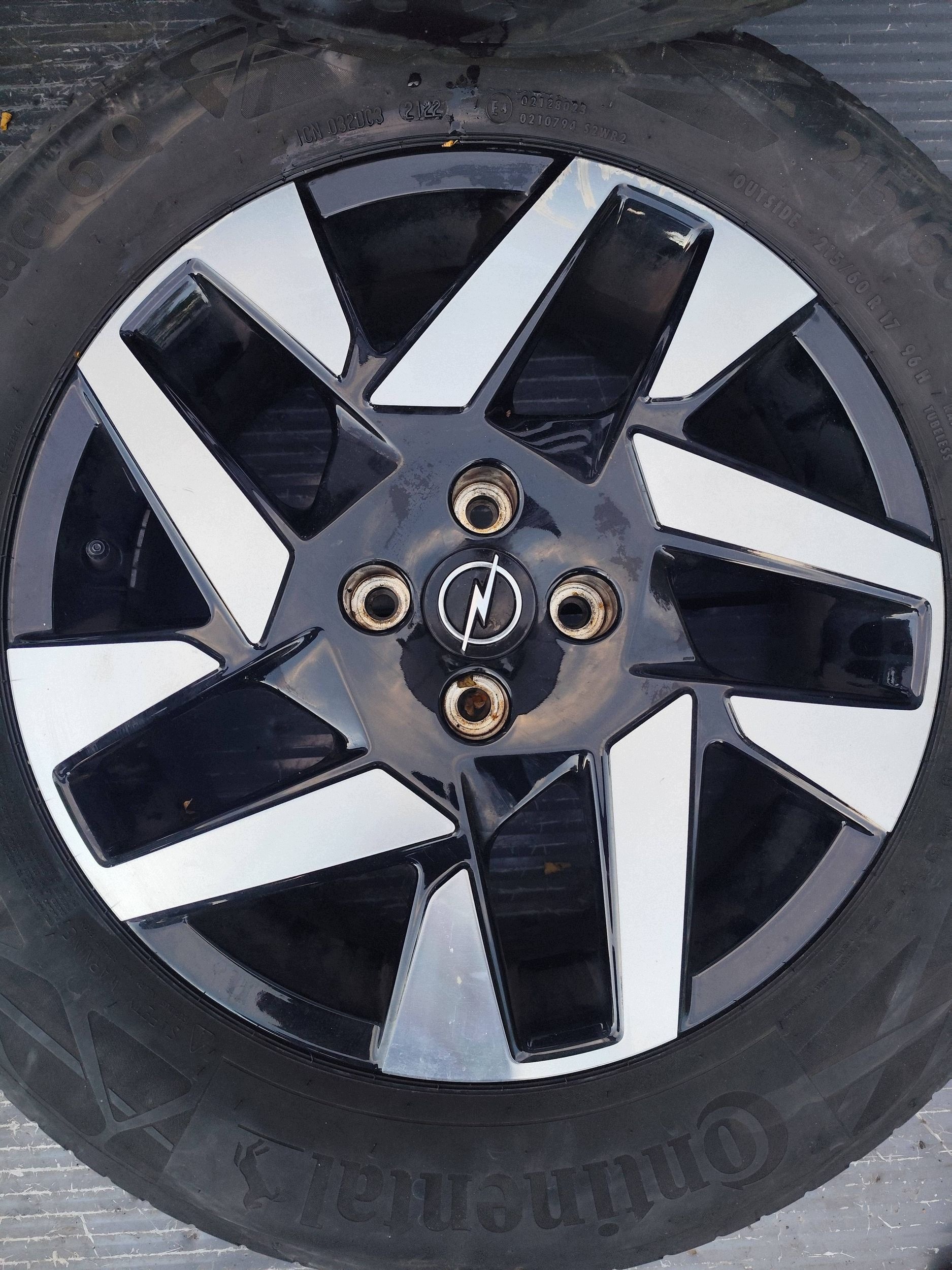 OPEL MOKKA II B wheels discs ALU 215/60/17 KOMPLET dismantling