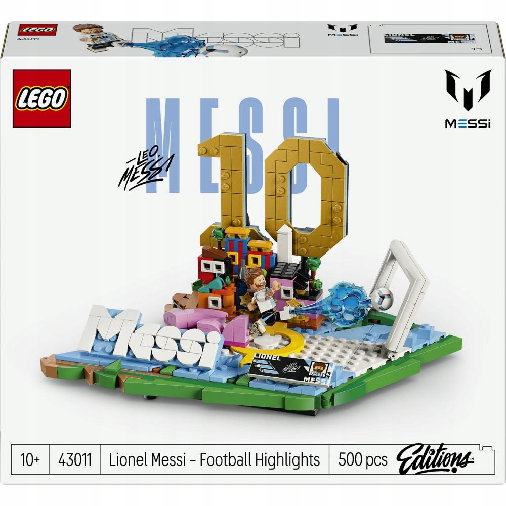 * Lego Editions Lionel Messi – fotbalové momenty 43011