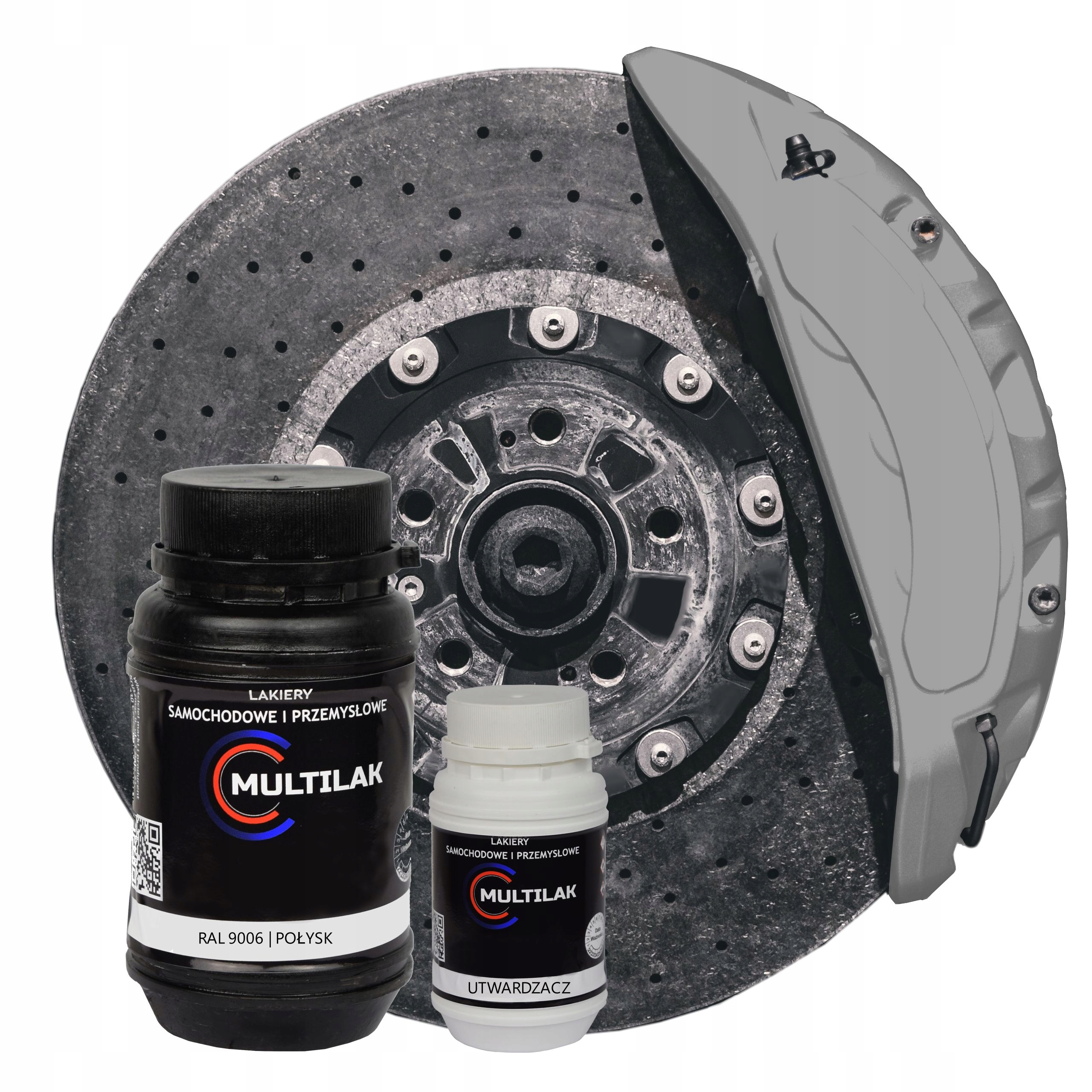 

Lakier do zacisków hamulcowych Ral 9006 połysk