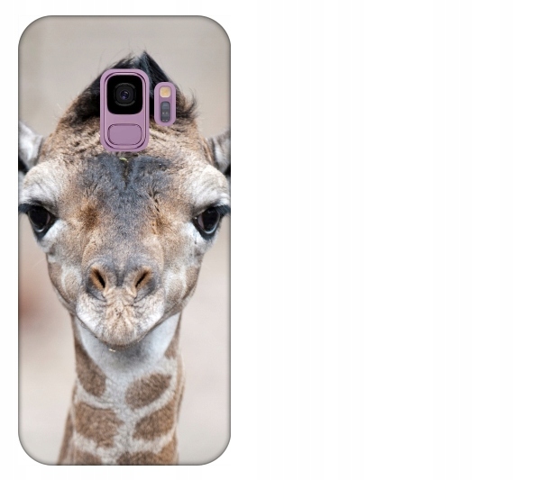

Etui pokrowiec Samsung Galaxy S9 Żyrafa smieszne z