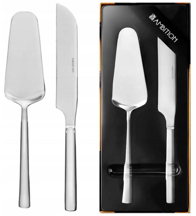 

Ambition Prato sztućce do ciasta 2el. łopatka nóż
