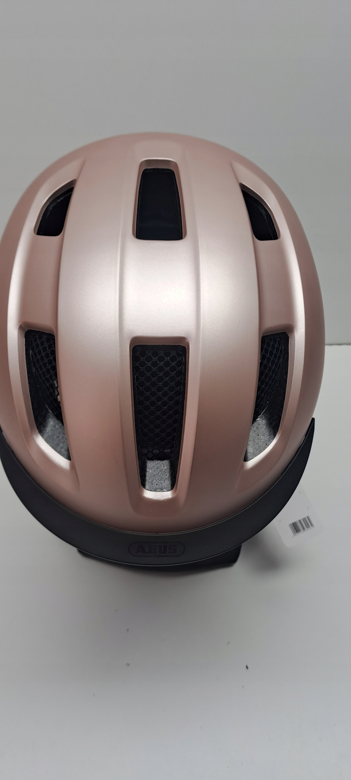 Abus Purl-Y Ace Champagne Gold cyklistická přilba s Led světlem, zlatá, vel.