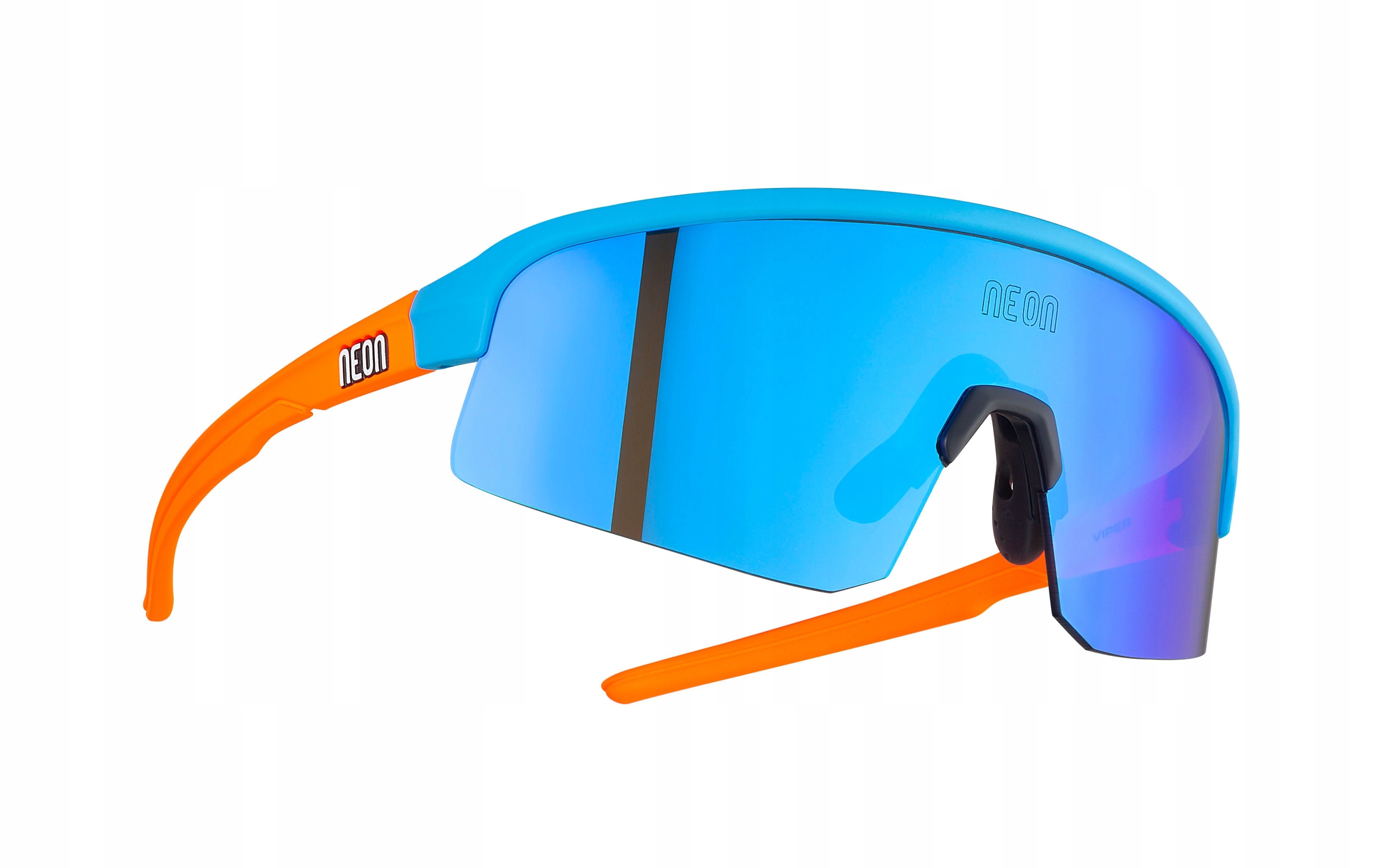 Dětské Cyklistické Brýle Neon Viper Mirror Blue Cat 3 Cyan Orange