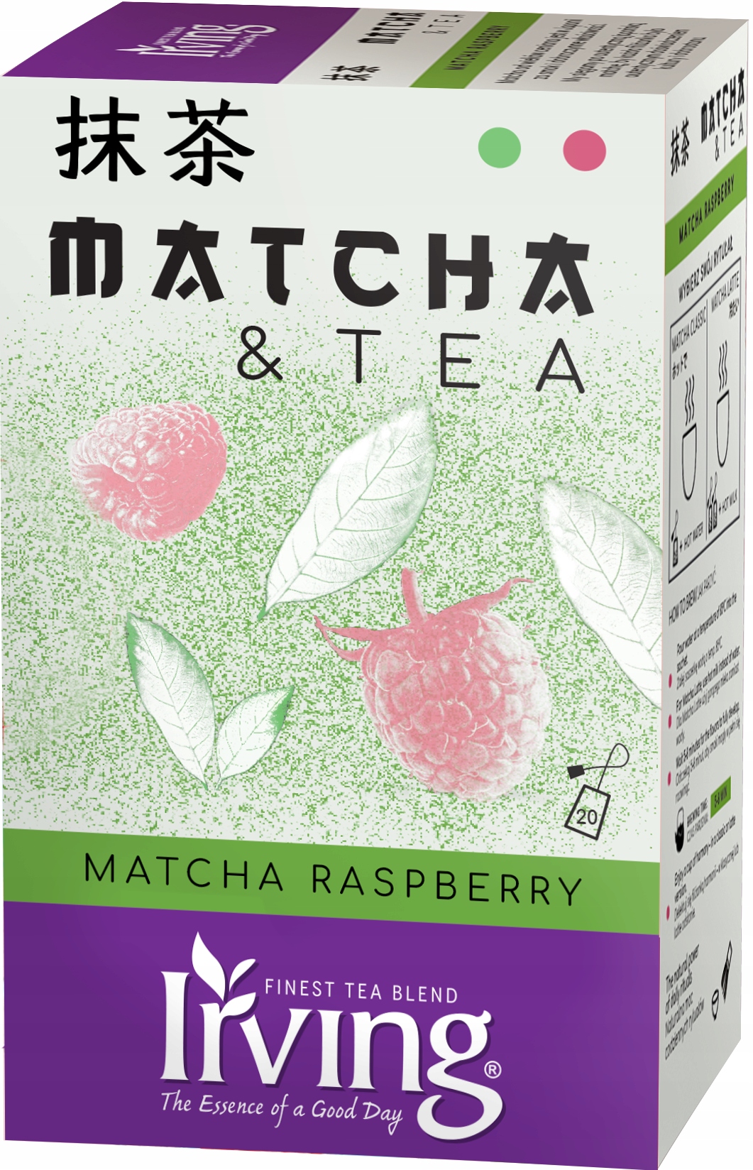 Herbata Azja Matcha Raspberry 20kop. Irving