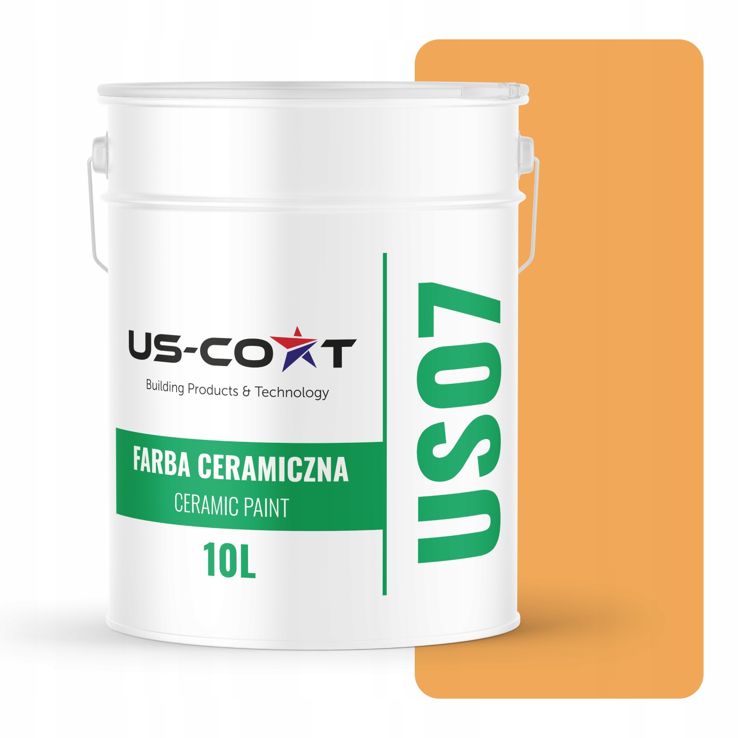 Keramická Farba Na Stenu Tekvicová Farba H6345 10L Hlboká Matná Na Stropné Steny